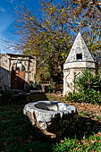 Hania - the Archaeological Museum, the ottoman beautiful fountain in the garden. 